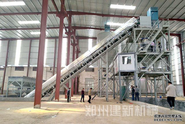 塔樓式干粉砂漿生產線