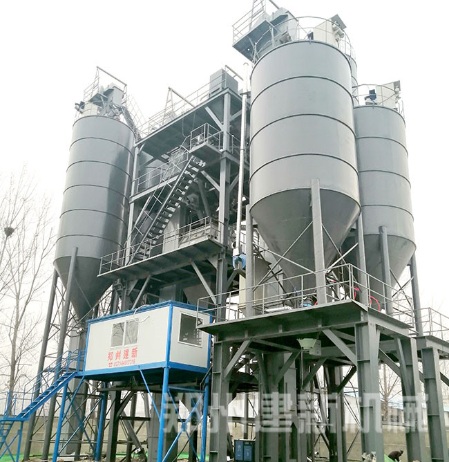 年產10萬噸干混砂漿成套設備